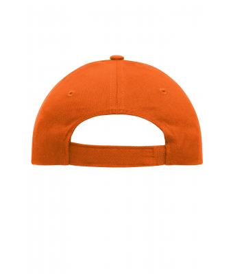 Unisex 5 Panel Cap Heavy Cotton Orange 7643