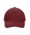 Unisex 5 Panel Cap Heavy Cotton Dieprood 7643