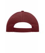 Unisex 5 Panel Cap Heavy Cotton Burgundy 7643
