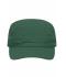 Unisexe Casquette militaire Vert-foncé 7645