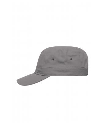 Unisexe Casquette militaire Gris-foncé 7645