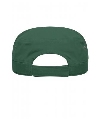 Unisexe Casquette militaire Vert-foncé 7645