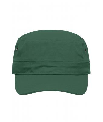 Unisexe Casquette militaire Vert-foncé 7645