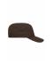 Unisex Military Cap Donkerbruin 7645