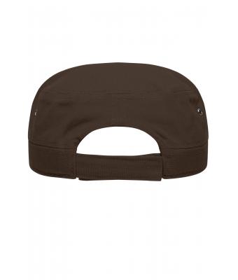 Unisex Military Cap Donkerbruin 7645