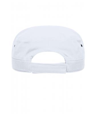 Unisex Military Cap White 7645