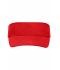 Unisexe Visière en coton twill Rouge 7646