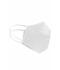 Unisex Face-Mask Folded (5 Stk.) White 10407