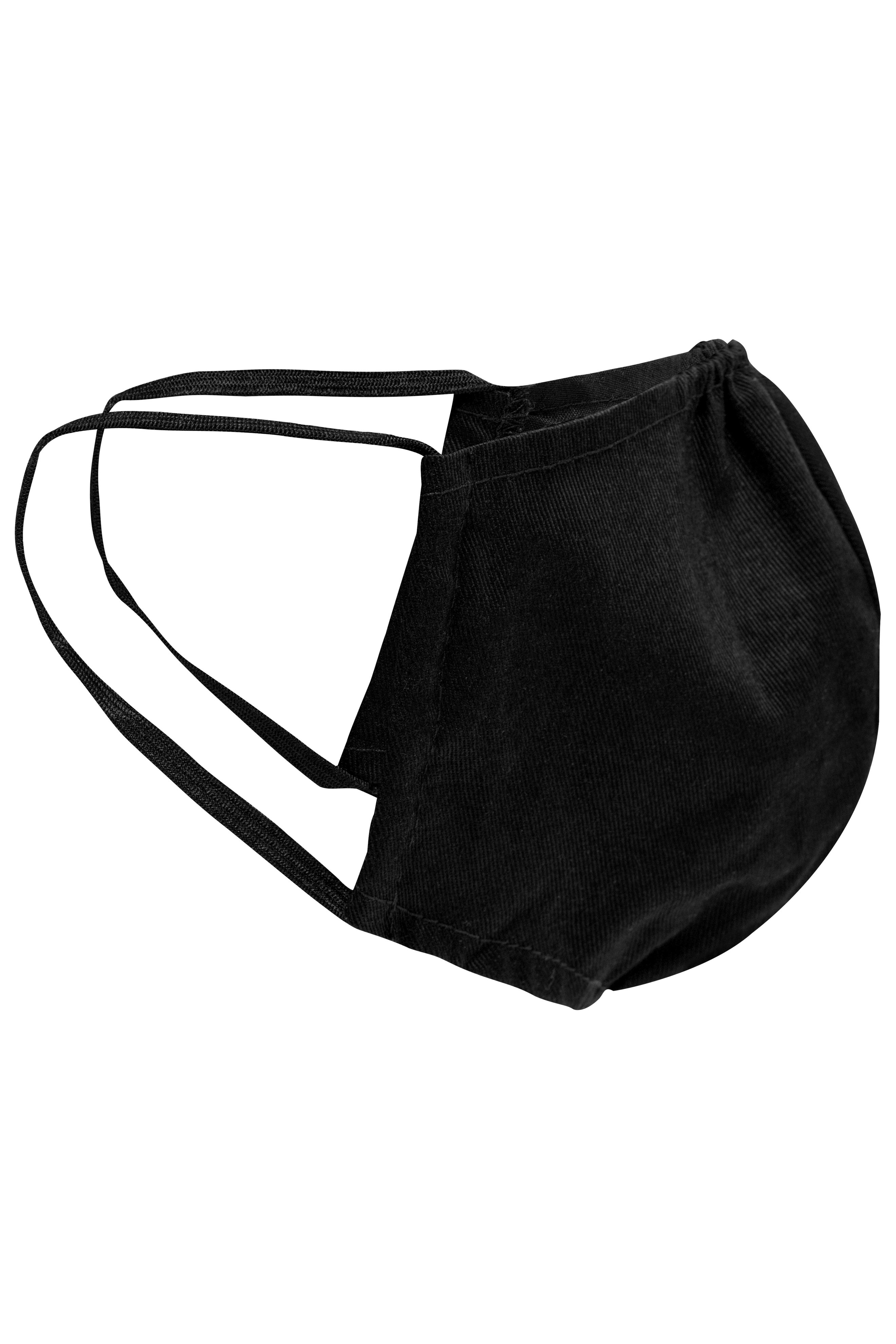 Unisex FaceMask 3DShaped BlackDaiber