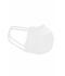Unisex Face-Mask 3-D-Shaped White 10423