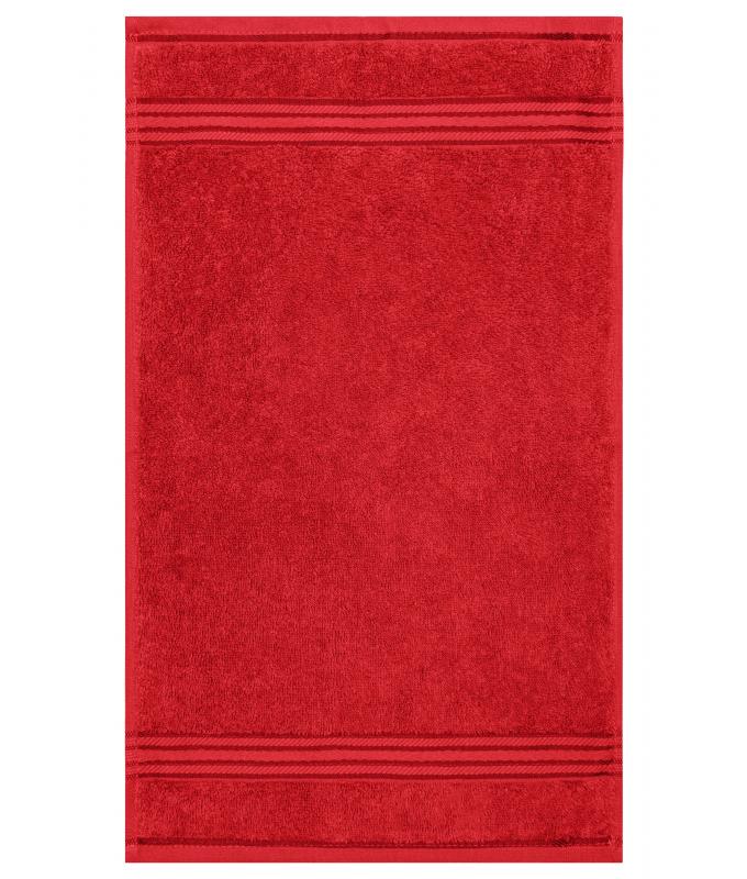 Unisex Guest Towel Red 7662