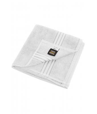 Unisexe Serviette de toilette Blanc 7663