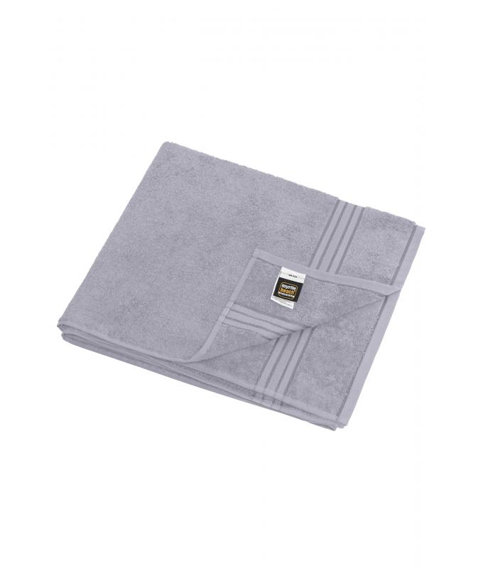 Unisexe Drap de sauna Gris-clair 7665