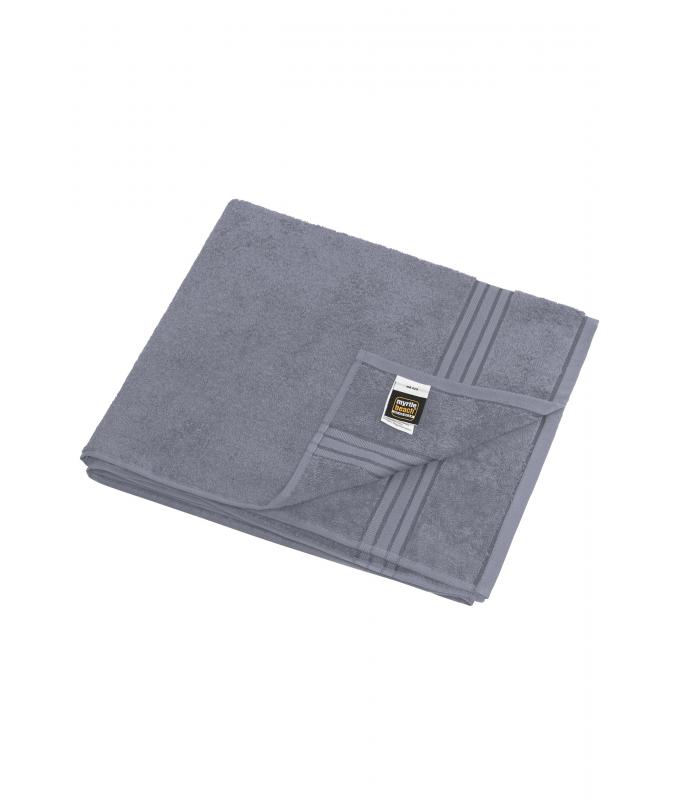 Unisexe Drap de sauna Gris-moyen 7665