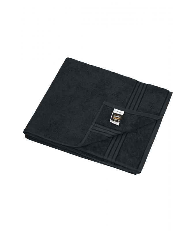 Unisexe Drap de sauna Noir 7665