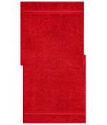 Unisexe Drap de sauna Rouge 7665