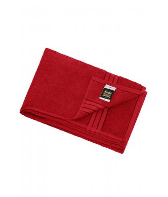 Unisexe Drap de bain Rouge 7666
