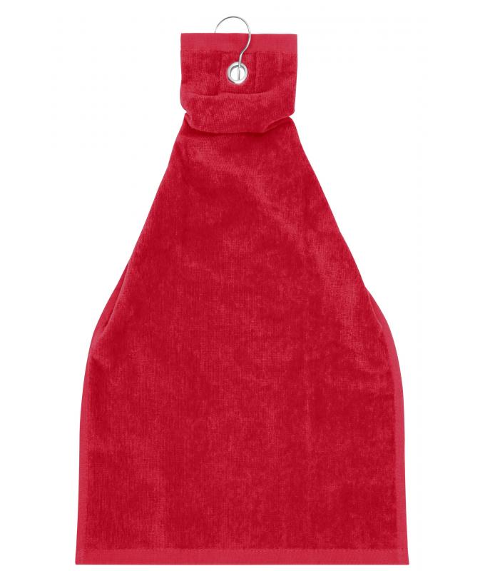 Unisex Golf Towel Red 8009
