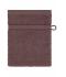 Unisexe Gant de toilette Chocolat 8226