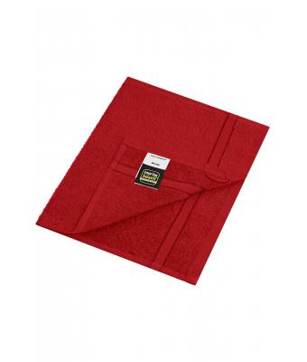 Unisexe Serviette d'invité Rouge-orient 8227