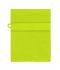Unisexe Gant de toilette   OCS Standard Jaune-acide 8671