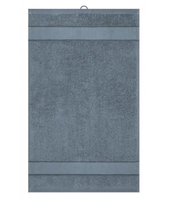 Unisex Guest Towel Mid-grey 8672