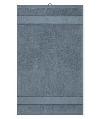 Unisex Guest Towel Mid-grey 8672