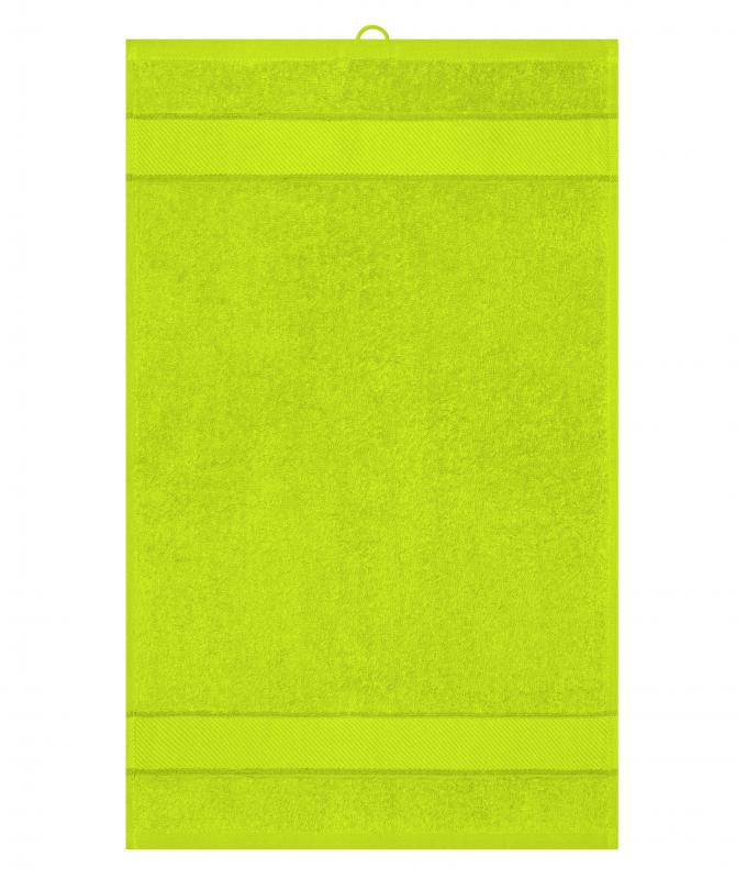 Unisexe Serviette invité OCS Standard Jaune-acide 8672