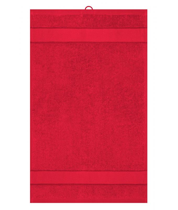 Unisexe Serviette invité OCS Standard Rouge 8672