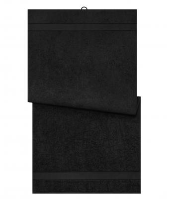 Unisex Bath Towel   OCS Standard Black 8674