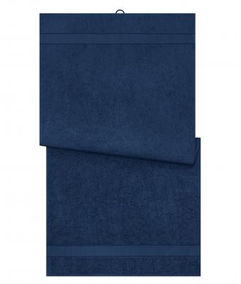 Unisex Bath Towel   OCS Standard Navy 8674