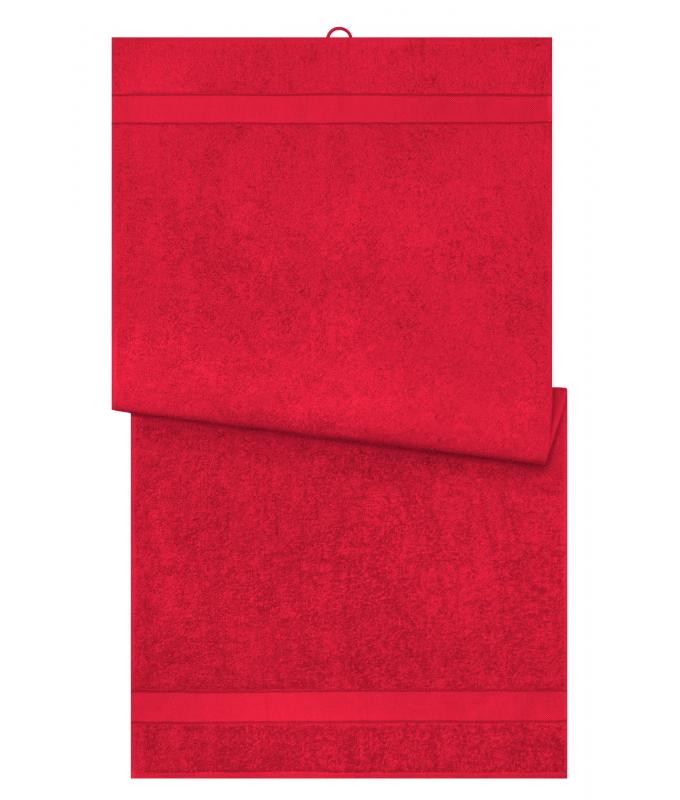Unisex Bath Towel OCS Standard Red 8674