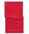 Unisex Bath Towel Red 8674