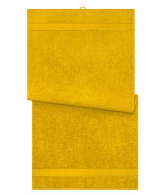 Unisex Bath Towel Yellow 8674