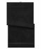 Unisexe Serviette de bain Noir 8674