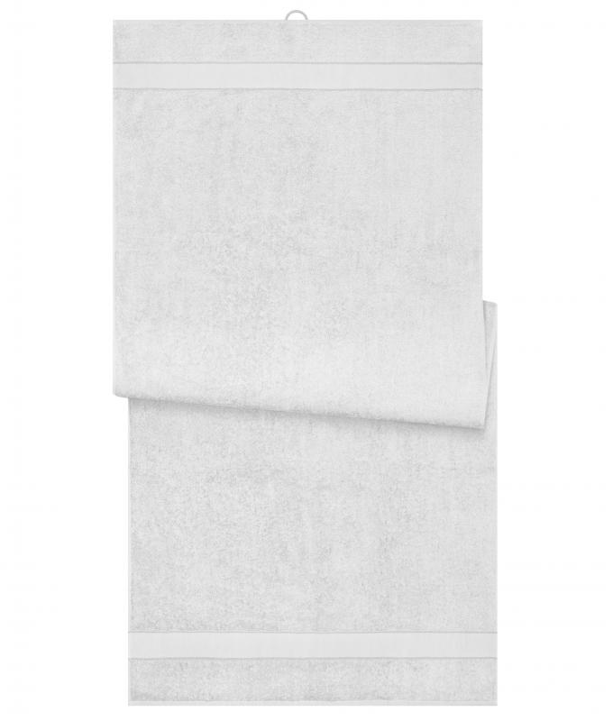 Unisexe Drap de sauna OCS Standard Blanc 8675