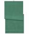 Unisexe Drap de bain Vert-foncé 8676