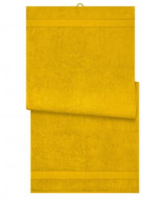 Unisexe Drap de bain Jaune 8676