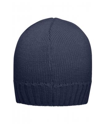 Unisex Rib-Beanie Navy 7675
