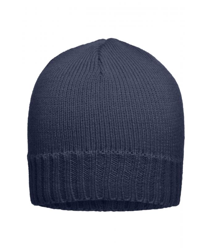 Unisex Rib-Beanie Navy 7675