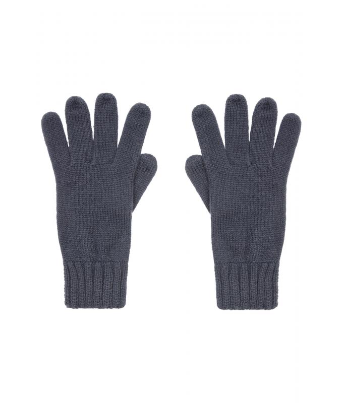 Unisex Knitted Gloves Navy 7677