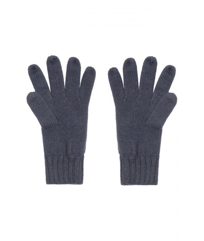 Unisex Knitted Gloves Navy 7677