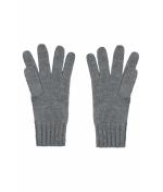 Unisex Knitted Gloves Donkergrijs-melange 7677