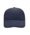 Unisexe Casquette «décalée» 6 panneaux Marine 7687