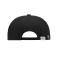 Unisexe Casquette «décalée» 6 panneaux Noir 7687