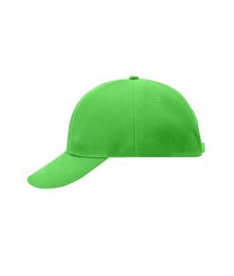 Unisexe Casquette «décalée» 6 panneaux Vert-citron 7687