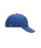 Unisex Turned 6 Panel Cap Laminated Royal 7687