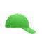 Unisex Turned 6 Panel Cap Laminated Lime-green 7687