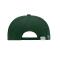 Unisex Turned 6 Panel Cap Laminated Donkergroen 7687