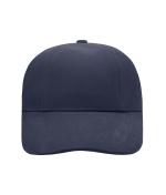 Unisex Turned 6 Panel Cap Laminated Navy 7687